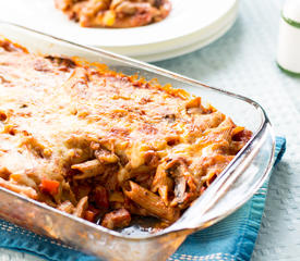 Baked Pasta with Mushrooms