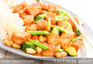 Sweet Justice Kung Pao Chicken recipe
