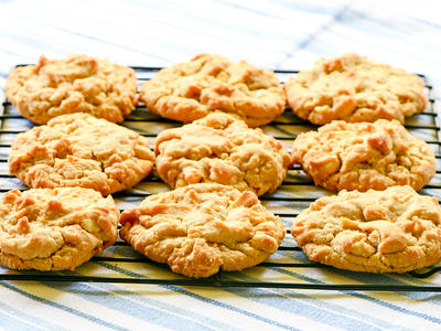 Peanut-Butter Butter Cookies