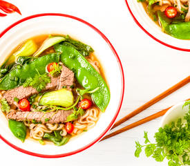 Asian Beef and Noodle Soup