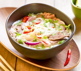 Star Anise Beef-Rice Noodle Soup