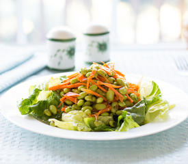 Asian Edamame and Carrot Salad