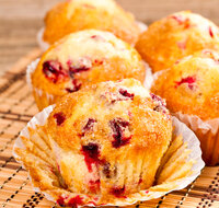 Fat-Free Cranberry Orange Muffins