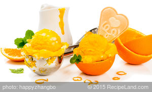 Orange Sorbet recipe