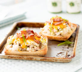 Crab n' Bacon Cheese Melt Sandwiches