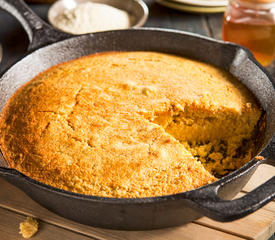 Skillet Honey and Sage Cornbread