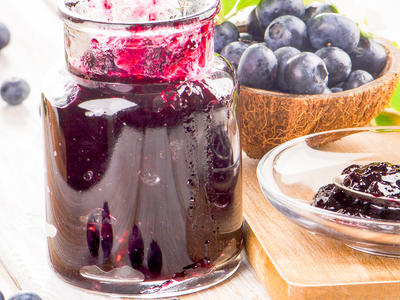 Spiced Blueberry Jam