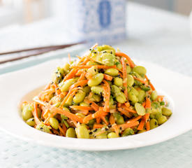 Edamame, Carrot, and Avocado Salad