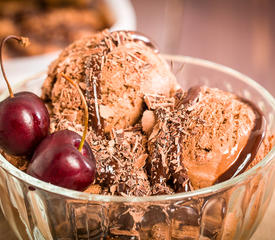 Chocolate Rum Ice Cream