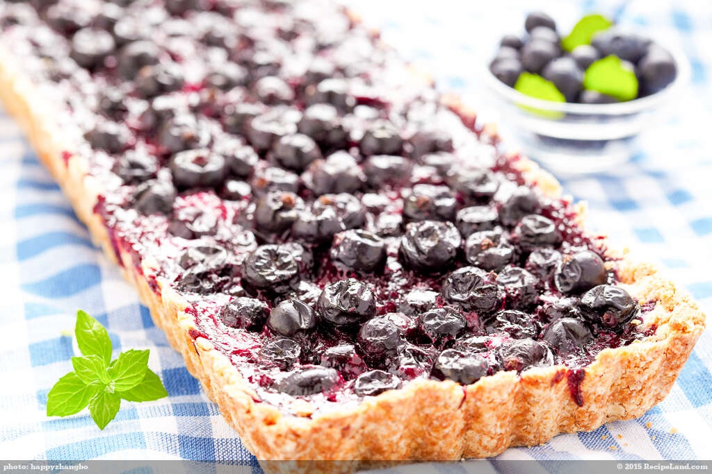 Summer Blueberry Tart recipe