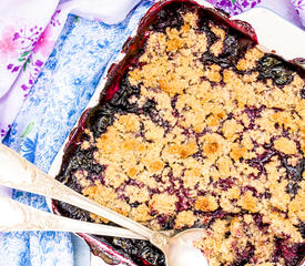 Blueberry Lemon Crisp