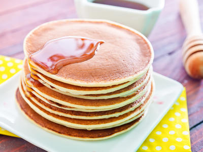 Basic Whole Wheat and Wheat Germ Pancakes