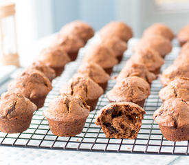 Chocolate Chocolate Chunk Muffins