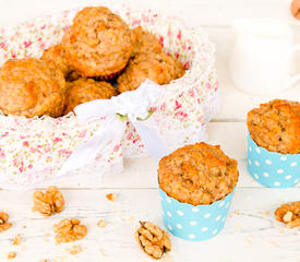 Applesauce Banana Muffins