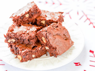 Ann's Chocolate and Nut Brownies