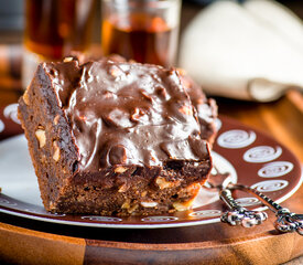 Chocolate Amaretto Brownies