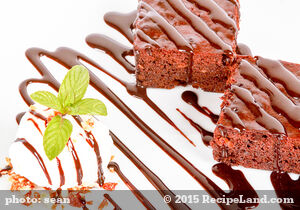 Dark Chocolate Brownies recipe