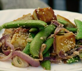 Sesame Maple Roasted Tofu 