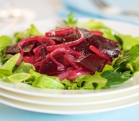 Beets and Onions Vinaigrette