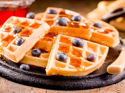 Super Easy Belgian Waffles