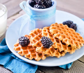 Buttermilk Sourdough Waffles