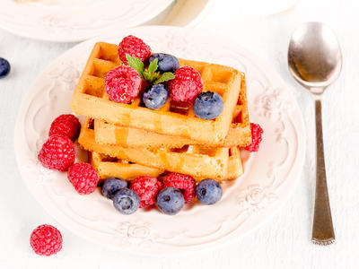 Chiffon Waffles