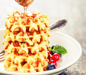 Yummy Corn-Meal Waffles