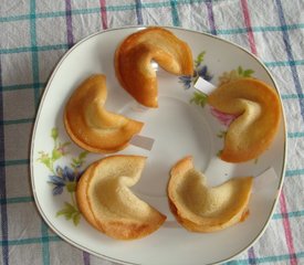 Homemade Fortune Cookies