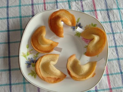 Homemade Fortune Cookies