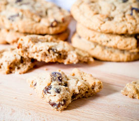 Apple Honey Oatmeal Cookies