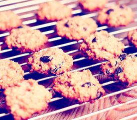 Chewy Oatmeal Spice Cookies