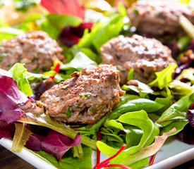 Minty Lamb Burgers