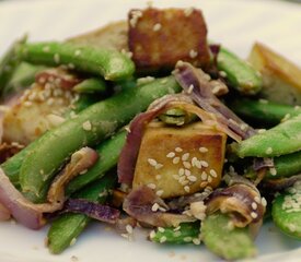 Sesame Maple Roasted Tofu 