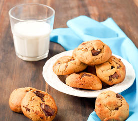 Gluten Free Peanut Butter Chocolate Chip Cookies