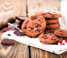 Double Chocolate Cake Mix Cookies