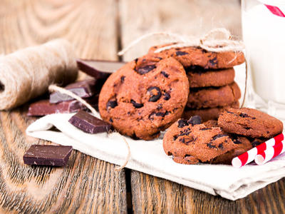 Double Chocolate Cake Mix Cookies