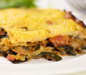 Polenta with Pumpkin and Kale