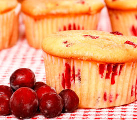 Cranberry Applesauce Muffins