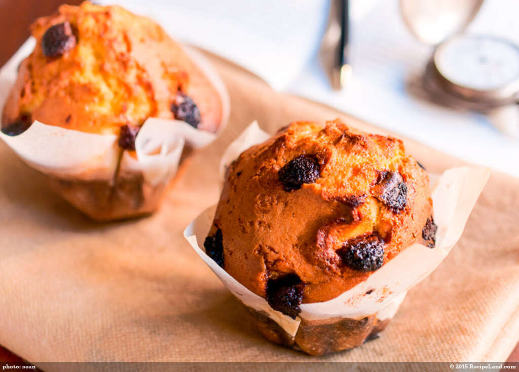 100% Whole Wheat Cranberry Nut Muffins recipe