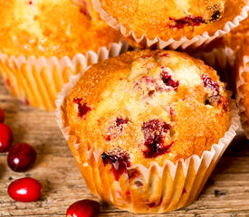 Grand Marnier Cranberry Muffins