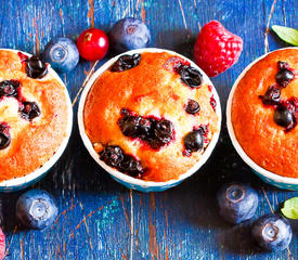 Double Berry Muffins