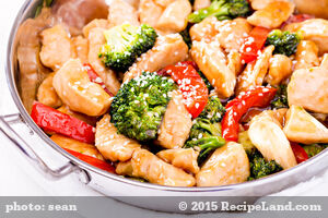 Chicken and Vegetable Stir Fry