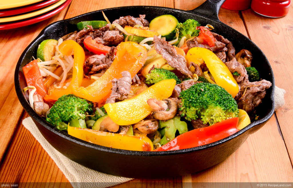 Spicy Sesame Beef Stir-Fry