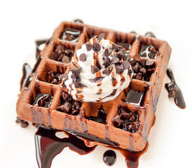 Chocolate or Cocoa Waffles