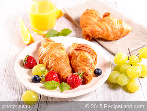 Delicious Croissants recipe