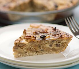 Caramelized Onion, Mixed Mushroom and Gruyere Pie