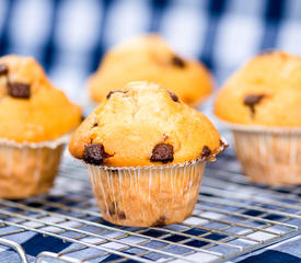 Low-Fat Nilla-Nana Chocolate Chip Muffins