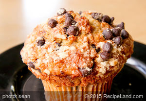 Super Moist Chocolate Chip Banana Muffins recipe