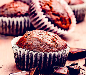 Double Chocolate Chip Muffins