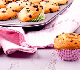 Quick Bread Cinnamon Chocolate Chip Muffins